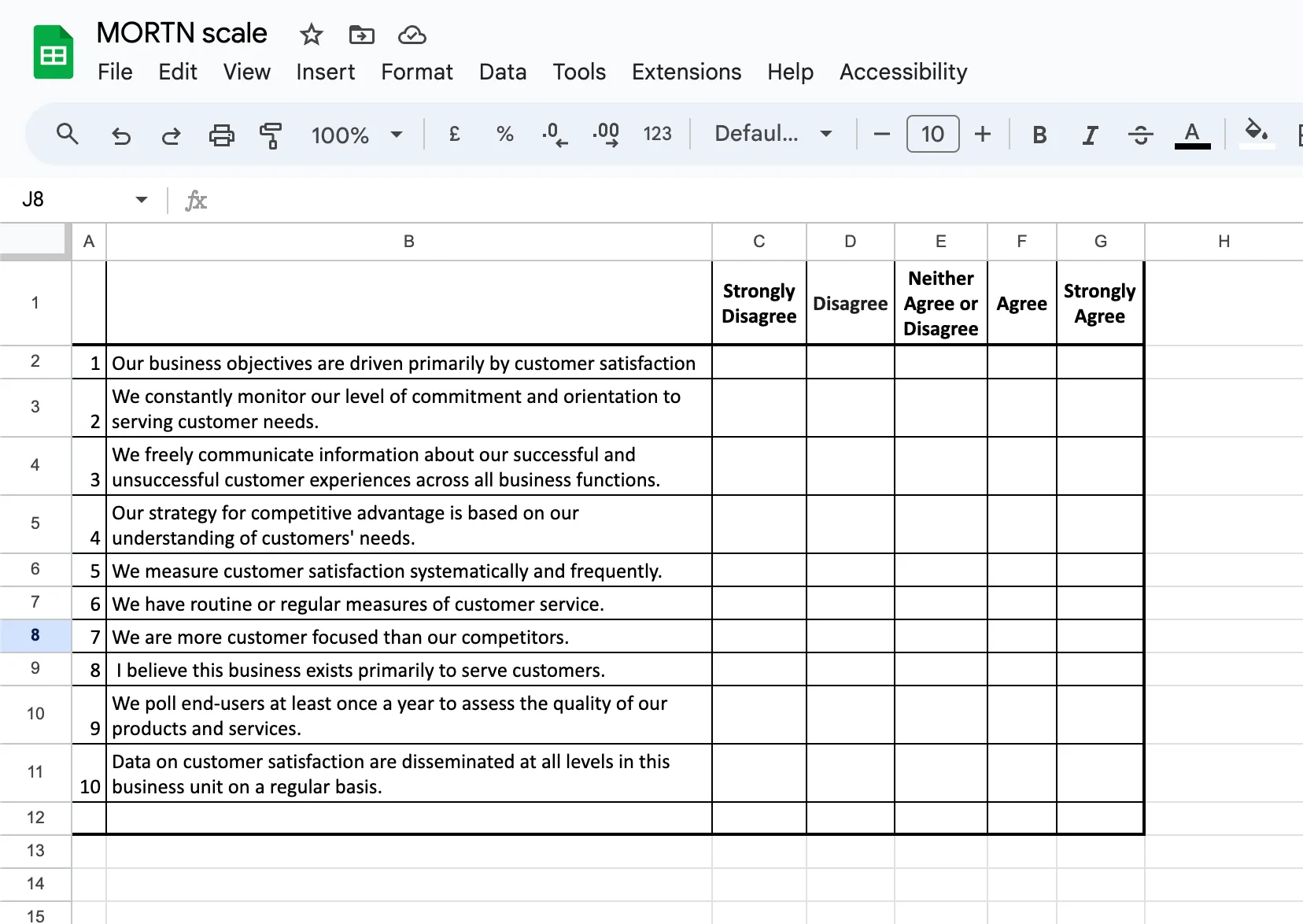 MORTN scale, skala MORTN